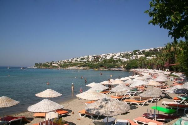 Meteor Beach Hotel Turgutreis Exteriör bild
