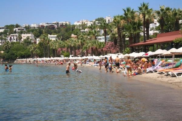 Meteor Beach Hotel Turgutreis Exteriör bild
