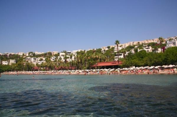 Meteor Beach Hotel Turgutreis Exteriör bild